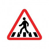 تابلوی گذرگاه عابر پیاده ار علائم و تابلوهای راهنمایی و رانندگی