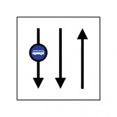 تابلوی خط ویژه عبور ار علائم و تابلوهای راهنمایی و رانندگی